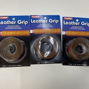 Tourna Leather Grip 3 Pack