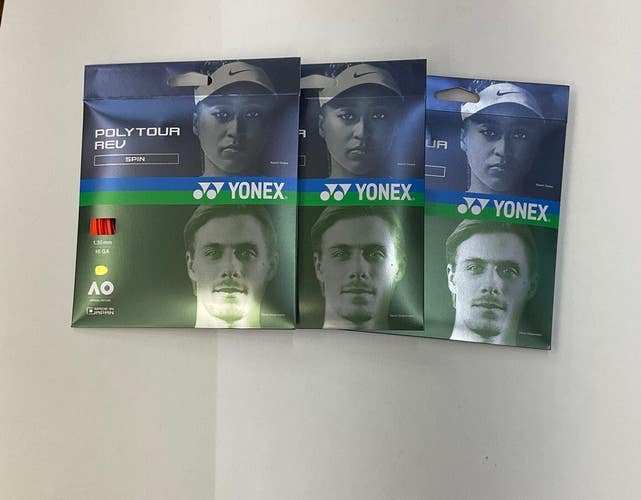 Yonex Poly Tour Rev 16L Gauge 3 Pack