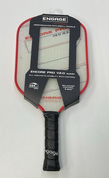 Engage Pro V2.0 15.2mm Pickleball Paddle (Red)