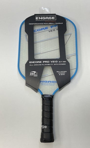 Engage Encore Pro V2.0 12.7mm Pickleball Paddle (Blue)