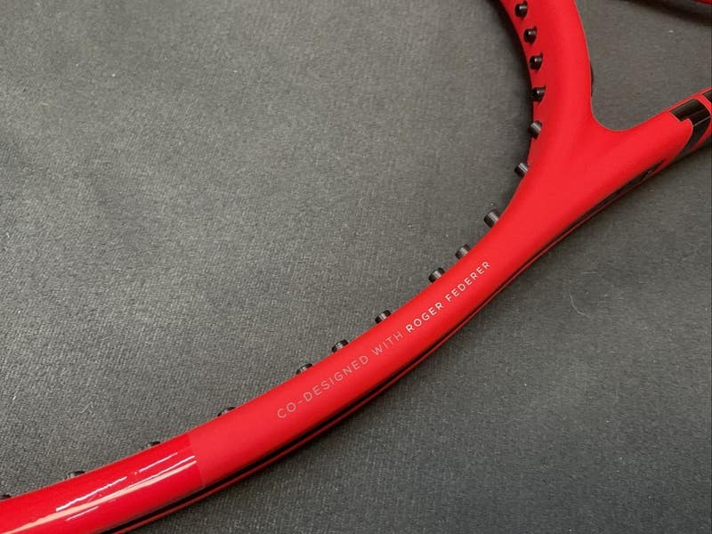 Wilson Pro Staff RF97 Autograph V12 Custom RED 4 3/8 Grip