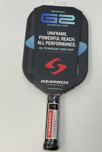 Gearbox G2 Elongated 14mm Pickleball Paddle