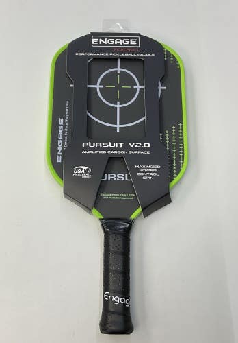 Engage Pursuit V2.0 Pickleball Paddle (Lime)