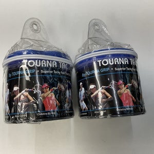 Tourna Tac XL Wet Feel 2 Pack Of 30 Grips (Black)