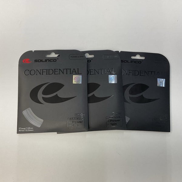 Solinco Confidential 17 Gauge 3 Pack
