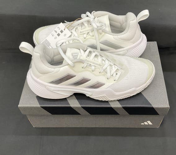 Addidas Barricade Womens Size 6.5 White Court Shoe Used Once