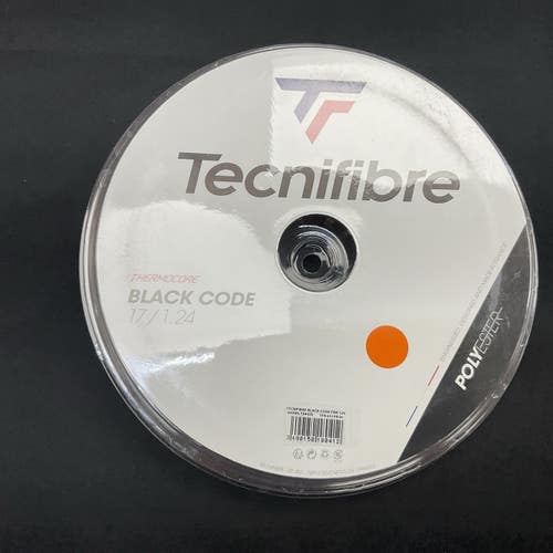Tecnifibre Tecnifibre Black Code 17 Gauge (Orange)