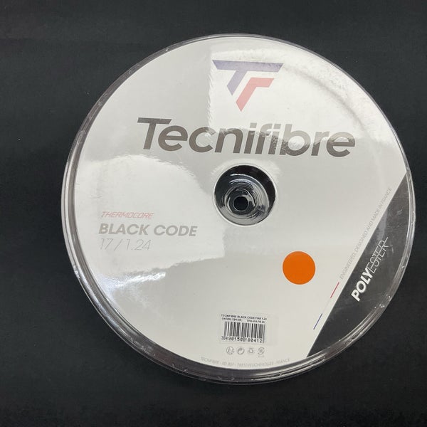 Tecnifibre Tecnifibre Black Code 17 Gauge (Orange)