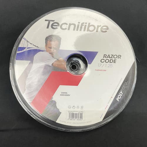 Tecnifibre Razor Code 17 Gauge Tennis String Reel