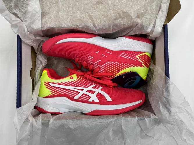 Size 5.5 - Women's Asics Solution Speed FF - Laser Pink/White