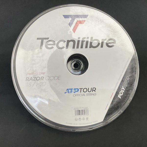 Tecnifibre Razor Code 18 Gauge Tennis String Reel (Blue)