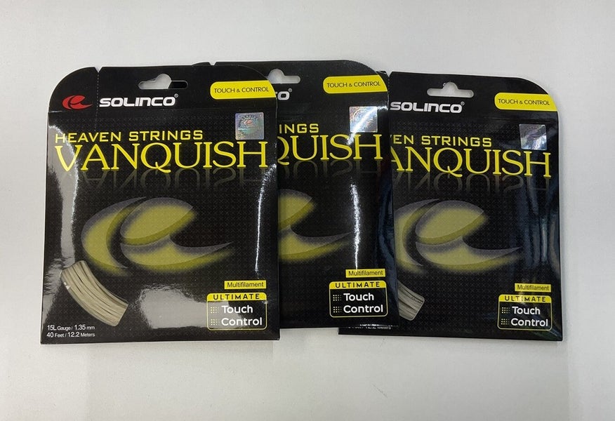 Solinco Vanquish 15L Gauge 3 Pack