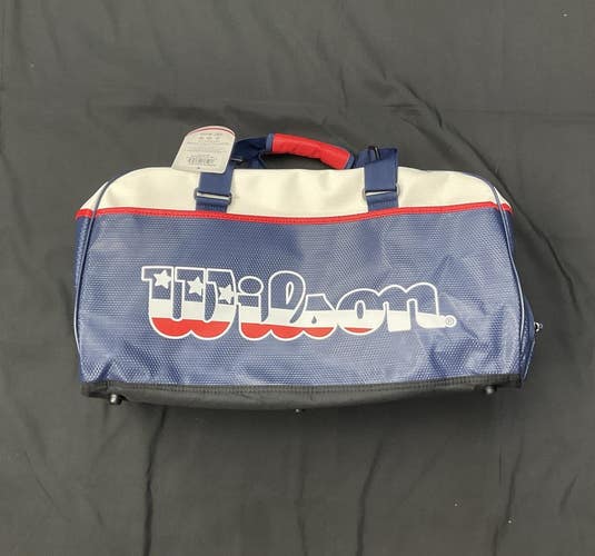 Wilson Small Duffle RWB BL/RED/WH