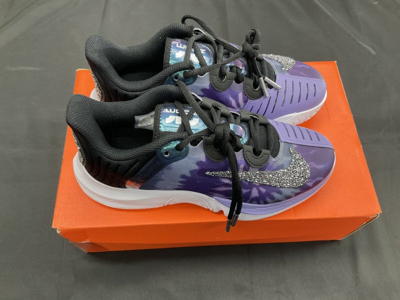 Size 5.0 - Nike Zoom GP Turbo Osaka SWA - Black / White / Dusty Amethyst