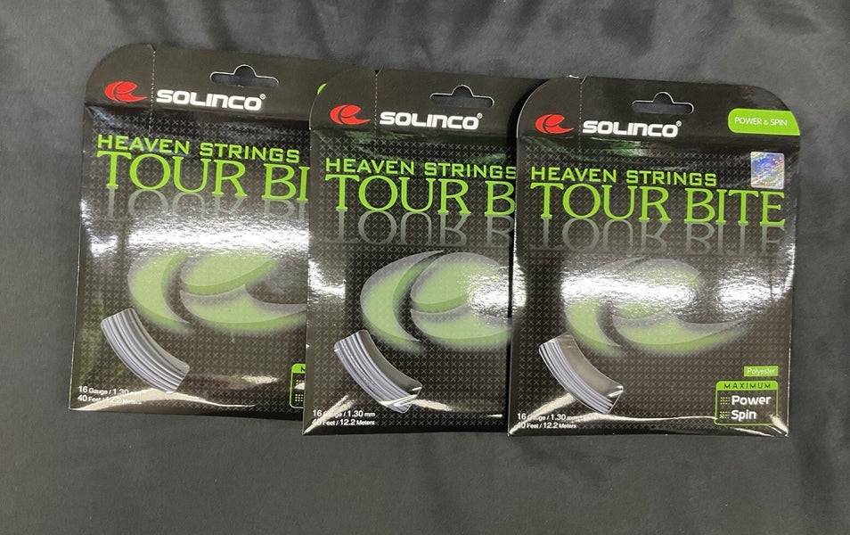 Solinco Tour Bite 16 Gauge Tennis String 3 Pack