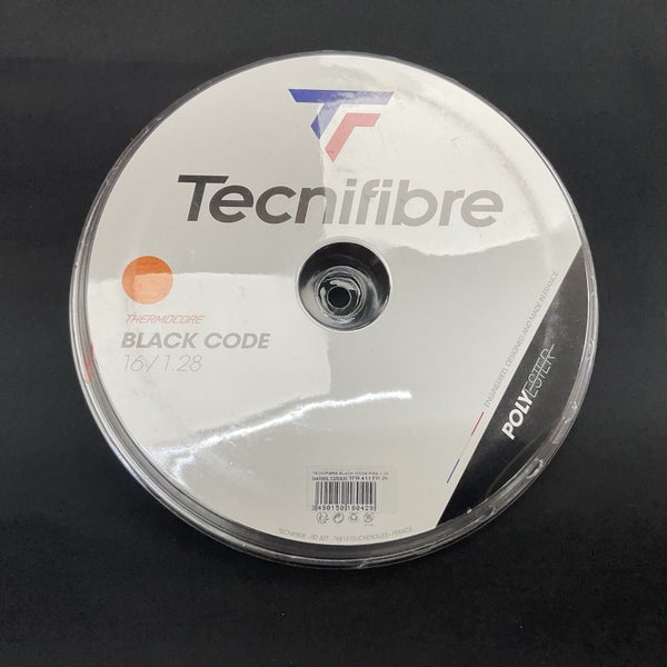 Tecnifibre Tecnifibre Black Code 16 Gauge (Orange)