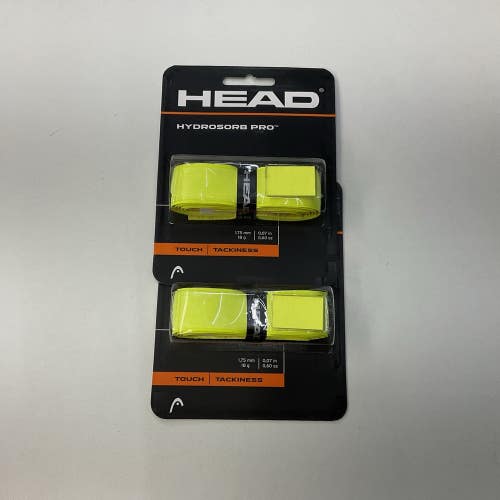 HEAD Hydrosorb Pro Replacement Grip 2 Pack (Yellow)