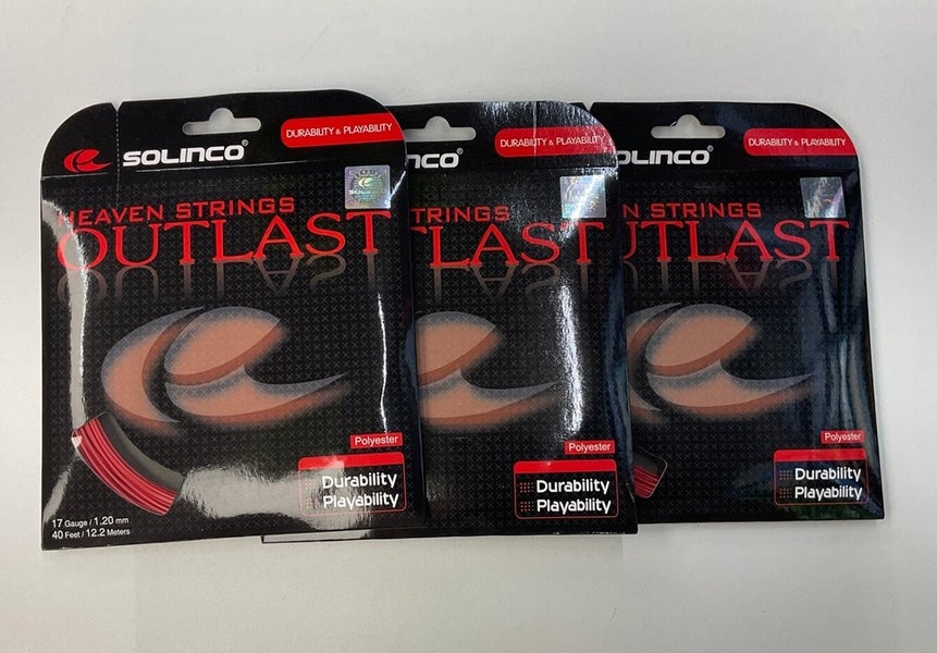 Solinco Outlast 17 Gauge 3 Pack