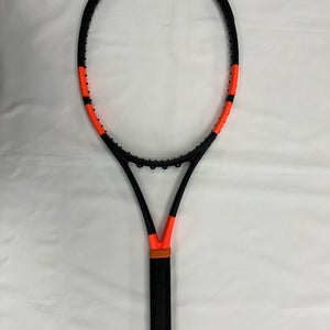 Custom Paint - Babolat Pure Strike 100 v2 (4 1/4) Black & Orange