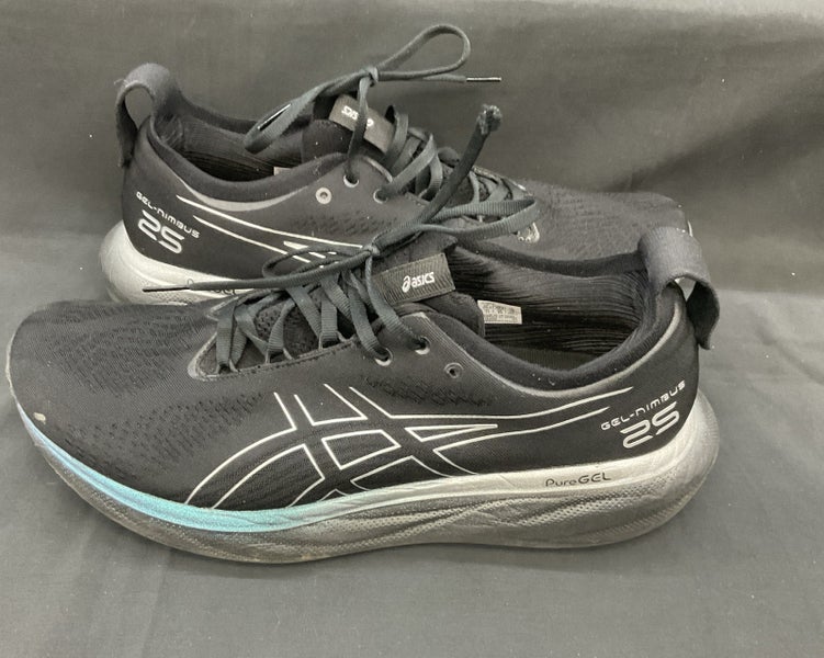 ASICS Gel Nimbus 25 Mens Size 12 Black