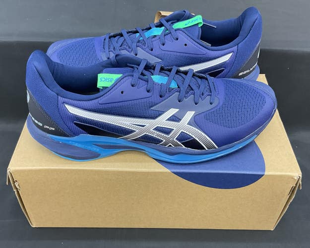 Asics Mens Solution Speed FF 3 Size 12 Blue Expanse/White Used Once