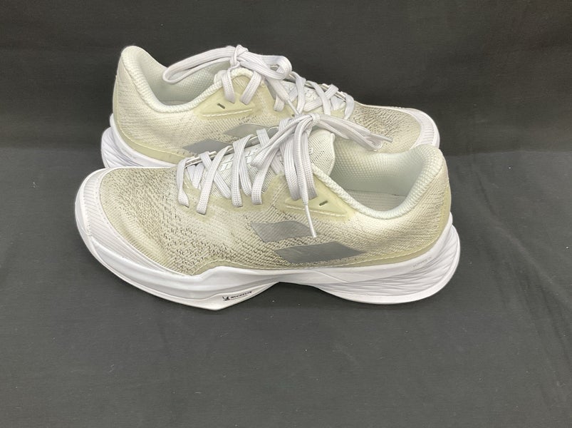 Babolat Womens Jet Mach 3 All Court Size 6.5 Cream Worn Once