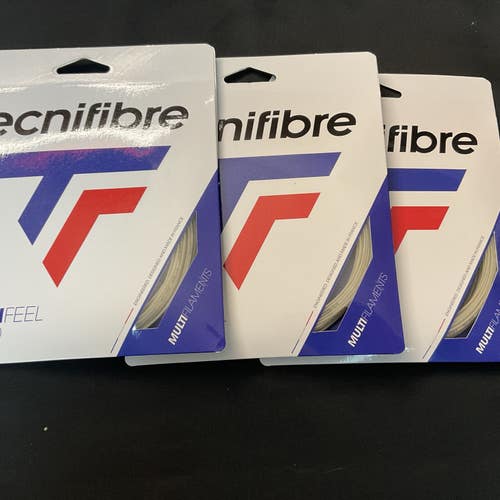 Tecnifibre Multi Feel 16/1.30 Tennis String 3 Pack