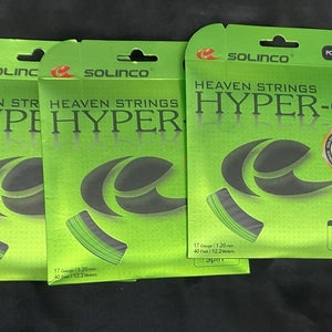 Solinco Hyper G 17 Soft Tennis String 3 Pack