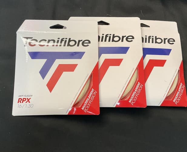 Tecnifibre RPX 16/1.30 Tennis String 3 Pack