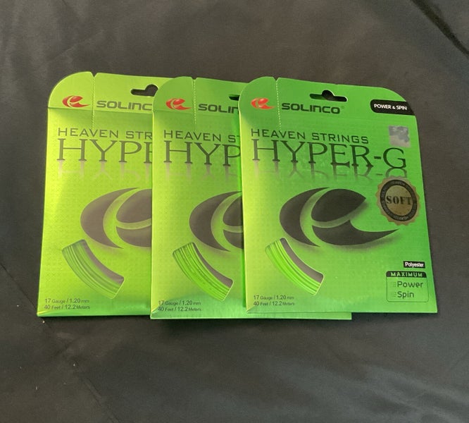 Solinco Heaven Strings Hyper-G Soft 17 Ga 3 Pack