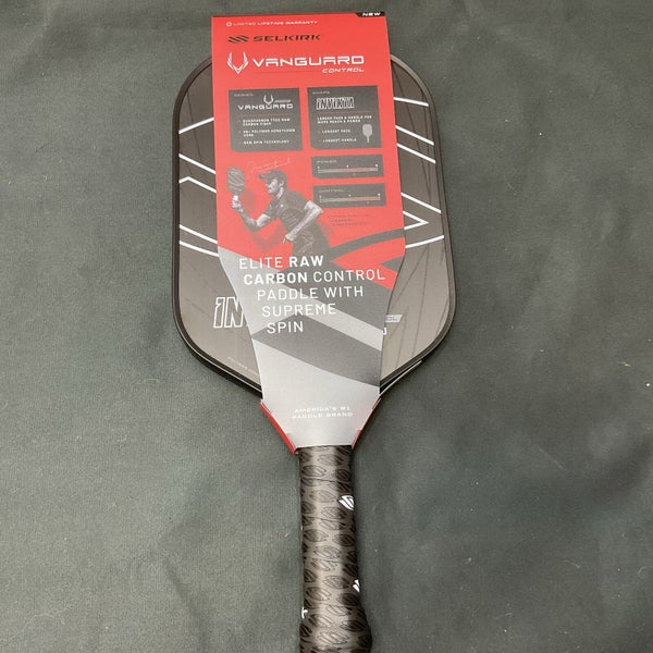 Selkirk Vanguard Control Invikta Midweight Raw Carbon 8.1oz