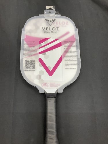 Veloz Ellipse 13mm - White/Fuchsia