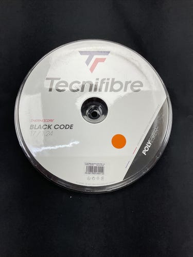 660 Reel - Tecnifibre Black Code 17g/1.24mm - Orange
