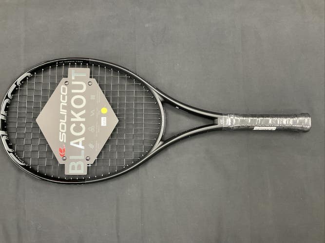 Grip Size 4 1/8 - Solinco Blackout 245 - 26 Junior Racquet