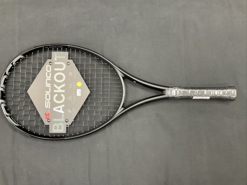 Grip Size 4 1/8 - Solinco Blackout 245 - 26 Junior Racquet