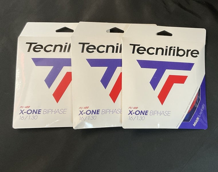 Tecnifibre X-One Biphase 16 Ga 3 Pack Red