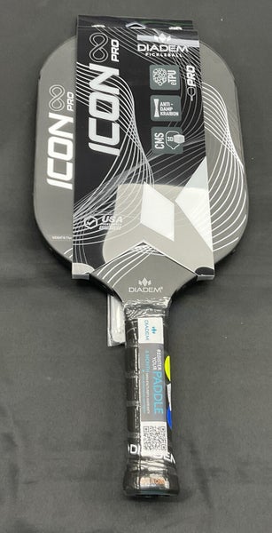 Diadem Icon Infinity Pro Pickleball Paddle (White)