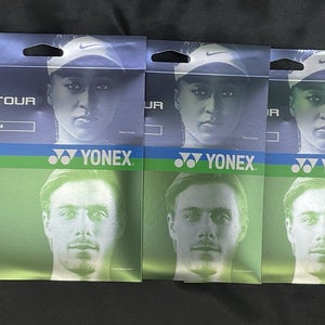 Yonex Poly Tour Rev Spin 17 Ga Tennis String 3 Pack