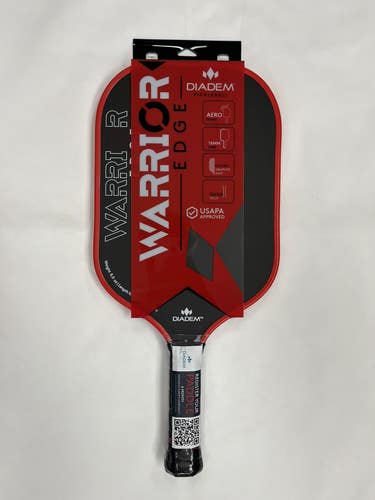 Diadem Warrior Edge Pickleball Paddle Red