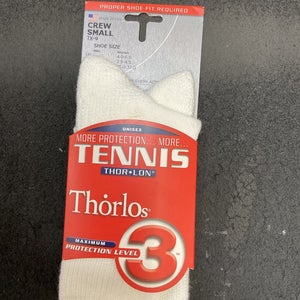 Thorlo TX-9 Small Mens Crew Tennis Socks