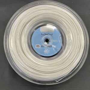 Luxilon 125 ALU Power Vibe White Tennis String Reel