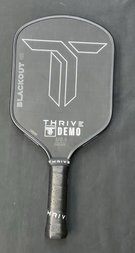 Thrive Blackout 16mm 116 Used Demo Pickleball Paddle