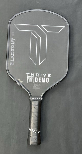 Thrive Blackout 16mm 116 Used Demo Pickleball Paddle