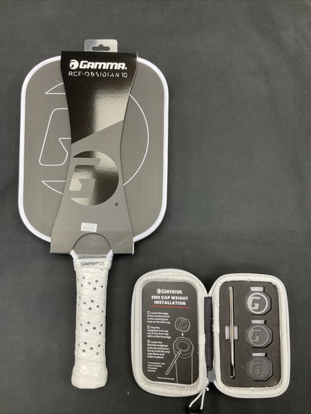 Gamma RCF Obsidian 10 - End Cap Weights Included
