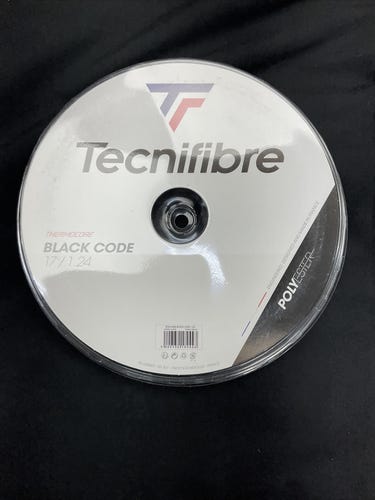 660 Reel - Tecnifibre Black Code 17g/1.24mm - Black