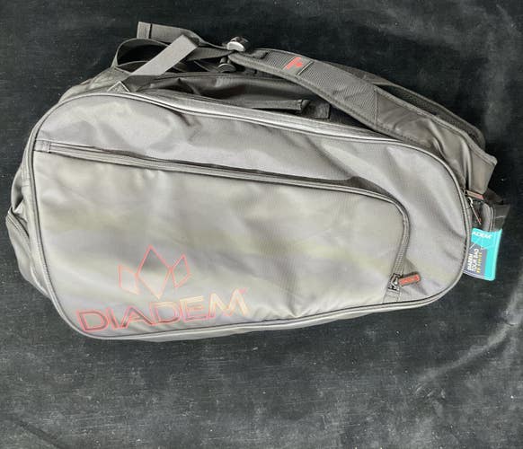 Diadem V3 Pickleball Paddle Bag BLK & RED
