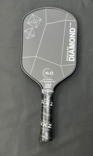 Six Zero Double Black Diamond RC15mm Elongated Pickleball Paddle