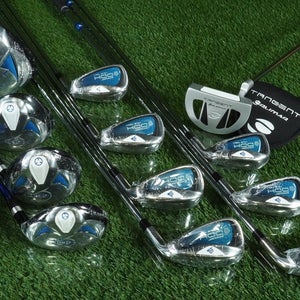 DUNLOP DDH TRUE TECH SST 17pc. STANDARD MENS GOLF SET REGULAR RH + COVERS ~ NEW!