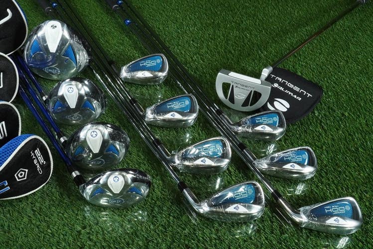 DUNLOP DDH TRUE TECH SST 17pc. STANDARD MENS GOLF SET REGULAR RH + COVERS ~ NEW!