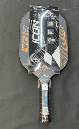 Diadem Icon Infinity Pro Pickleball Paddle (Orange)